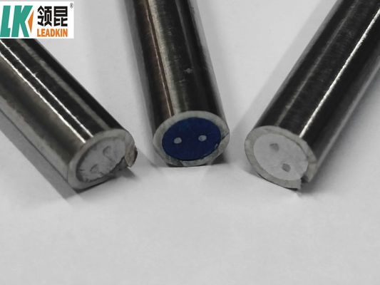 Mineralnie izolowany kabel termoaparatu do pomiaru temperatury Srebro/Czarny/Czerwony/Błękitny łącznik Izolacja kolorowa
