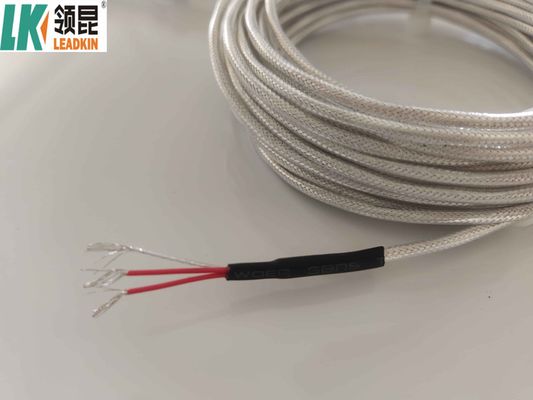 Wysokotemperaturowy kabel termoparyczny typu K do przedłużania pojedynczego / podwójnego drutu